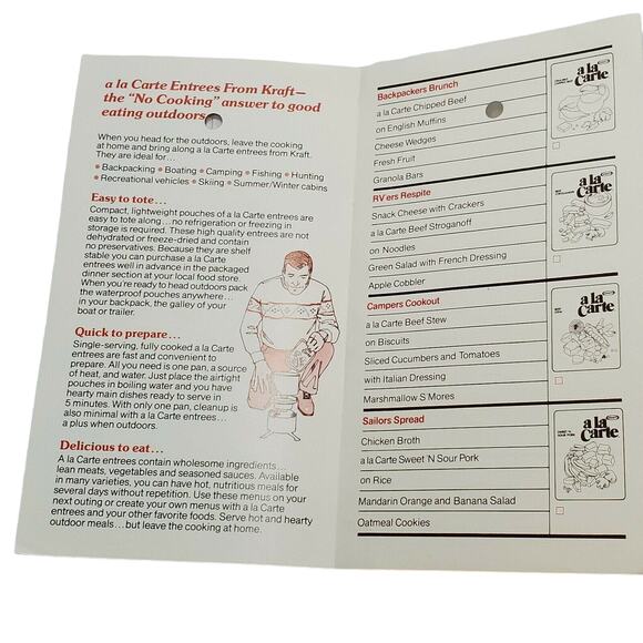 Camp Cook Booklets Kraft Taylor Wine Company Lot Ephemera - Picture 2 of 4